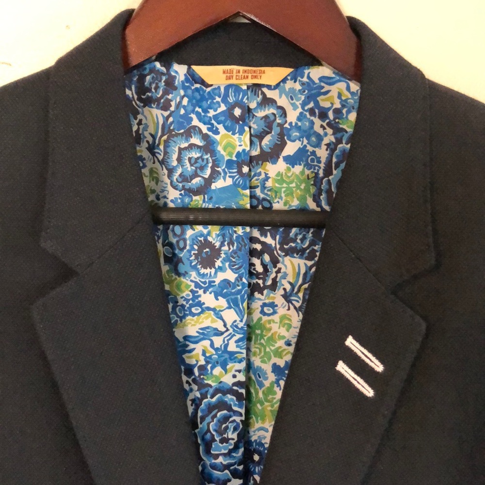 Haggar Originals Navy Blazer 42R Sport Coat